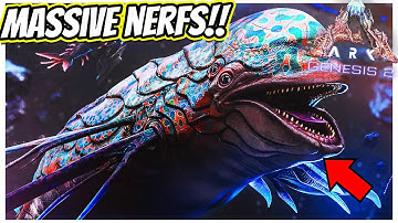 THE ASTRODELPHIS HAS BEEN NERFED INTO THE GROUND!! || Ark Genesis 2 Patch Notes!!