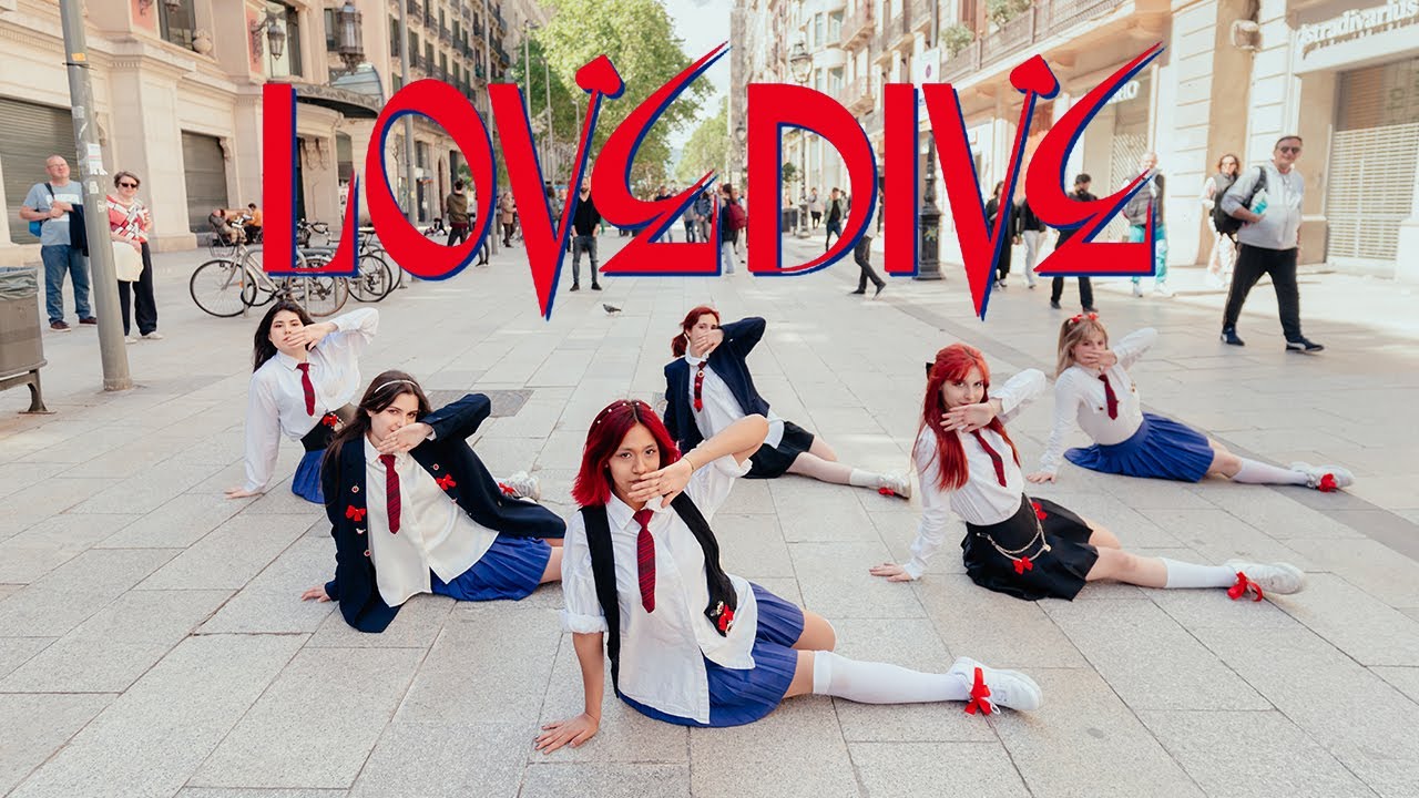 [KPOP IN PUBLIC] IVE (아이브)  - 'LOVE DIVE'  by DALLA CREW from Barcelona