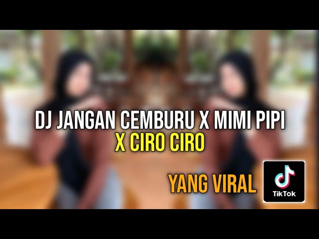 DJ JANGAN CEMBURU X MIMI PIPI X CIRO CIRO🎧SOUND CAHYA RIZKY🥰VIRAL TIKTOK class=