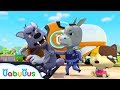 Super Policeman Catches Bad Wolf | Police Cartoon, Police Car | Nursery Rhymes | Baby Songs |BabyBus