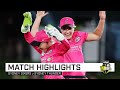 Perry's Sixers too strong for Thunder in WBBL opener | Rebel WBBL|05