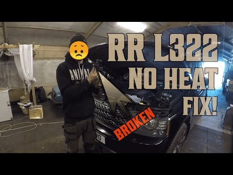 L322 No Heat Fix | DIY Coolant flow/control valve repair/replacement, Range Rover Sport & Discovery