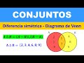 DIFERENCIA SIMETRICA Super facil – Para principiantes | Fantastico Sencillo | Matematicas Quidimat