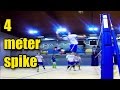 4 meter spike in official game  ace jumper
