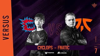 Fnatic vs Cyclops \/\/ Rainbow Six APAC North Division 2020 - Stage 2 - Playday #7