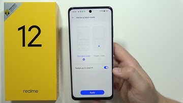 Realme 12 5G: Turn On / Off App Drawer