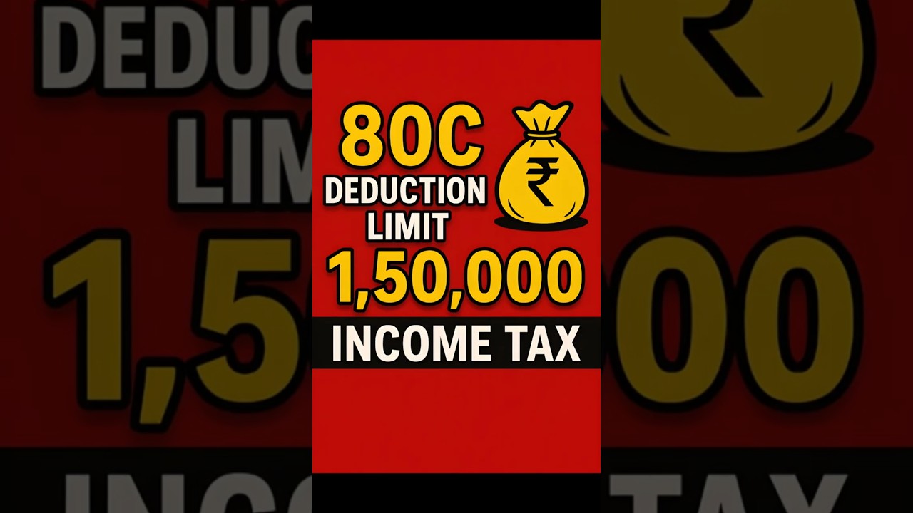🔴"80C Deduction Limit-I🔥1.5 LAKH का free बचत income tax मे🔥I हर किसी को पाता होना चाहिए