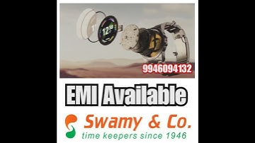 FOSSIL GEN 6 SMARTWATCH FTW4059 WITH INTERNATIONAL WARRANTY  ON EMI - CALLING FACILITY ☎ 9946094132