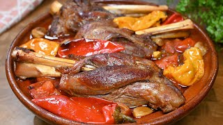 طبخ فخارة اللحم التركية بهذه الطريقة المبهرة يجعلها لذيذاً جداً! Cooking a Tasty Turkish Lamb Recipe