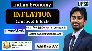 Inflation Explained - Causes & Effects | Indian Economy | UPSC Prelims | Adil Baig
