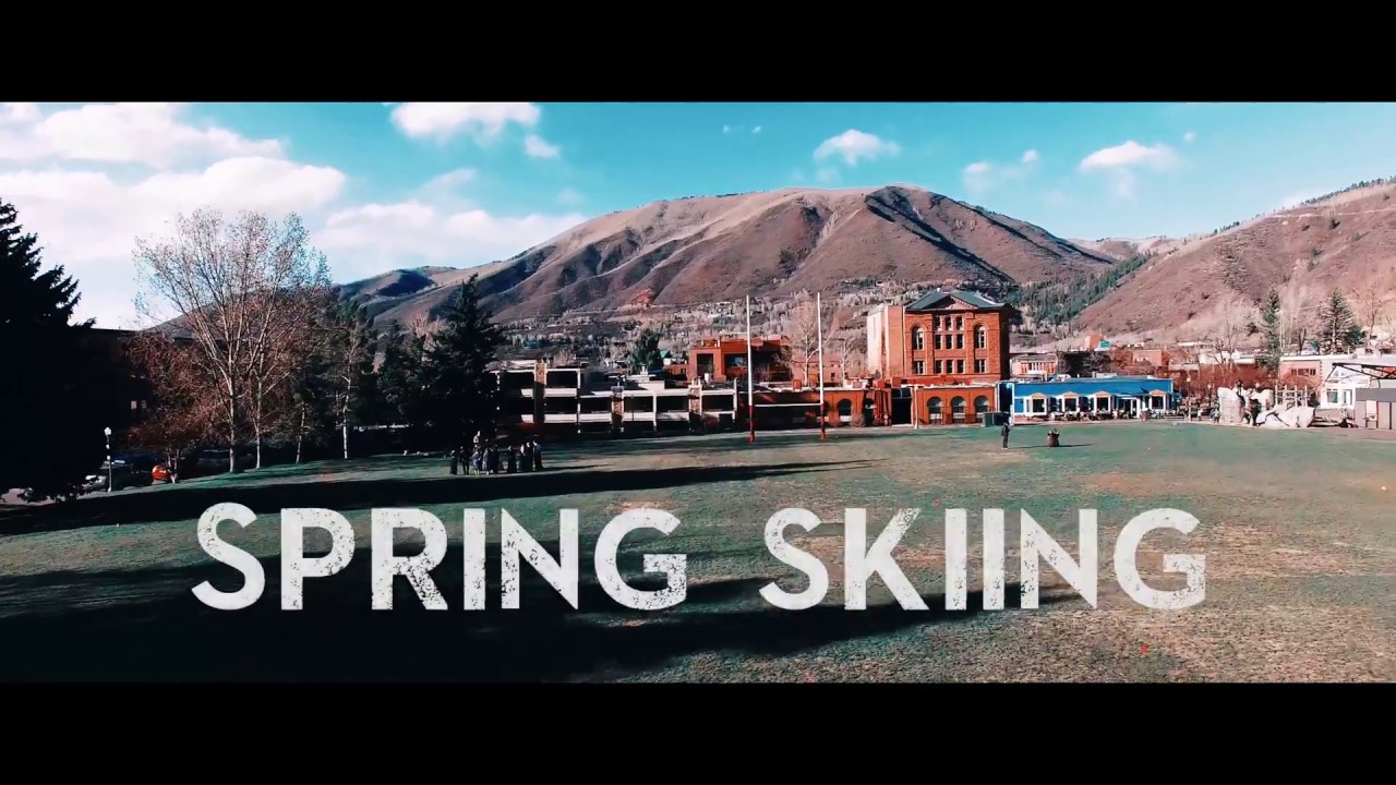 Spring Skiing in Aspen Snowmass - YouTube