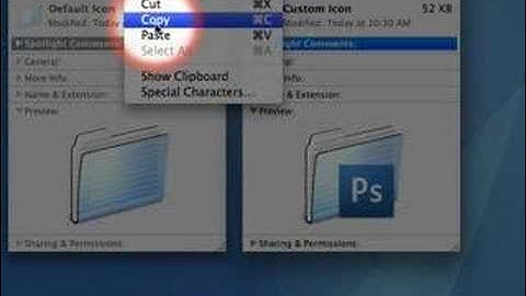How to Change Mac OS X (Tiger) Icon