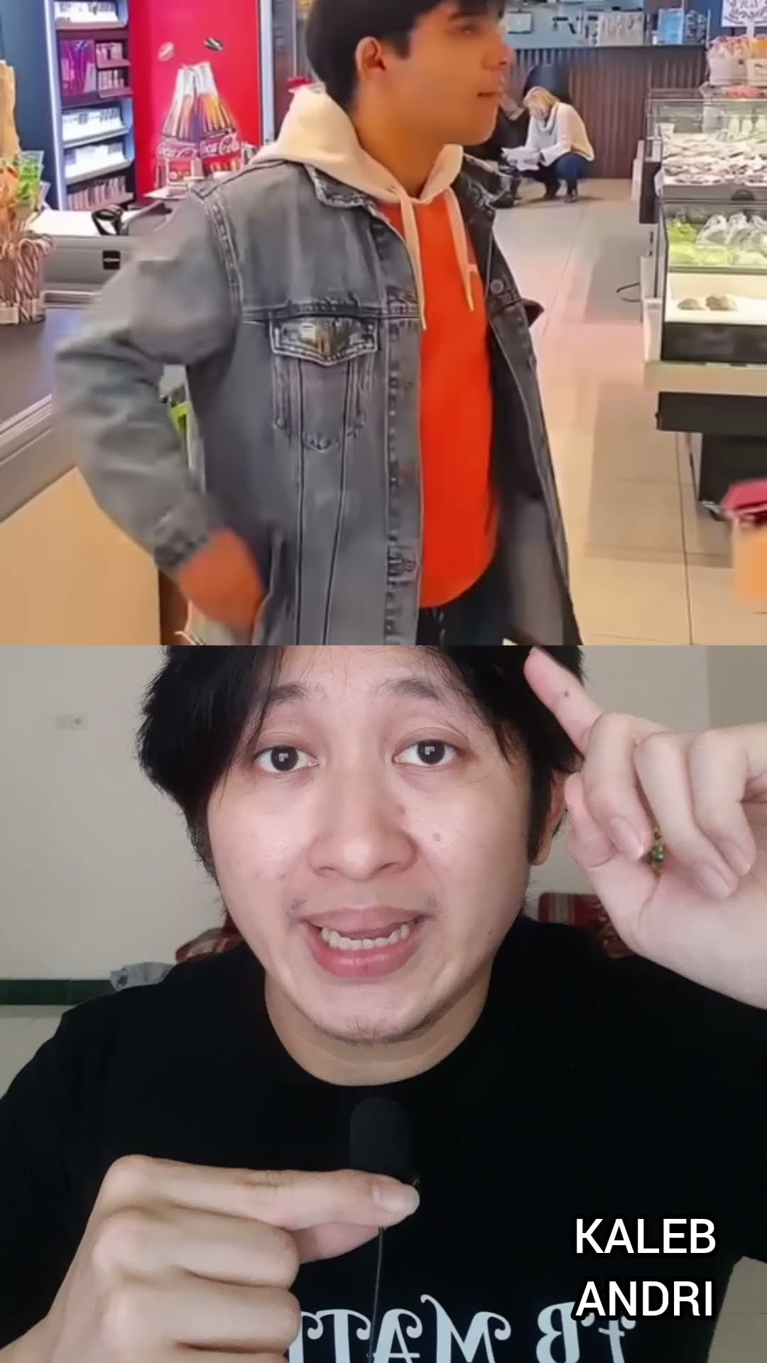 CEWEK INI DIBAKAR OTAKNYA PENCURI SAAT BELANJA DI TOKO | Kaleb Andri #shorts #storytime
