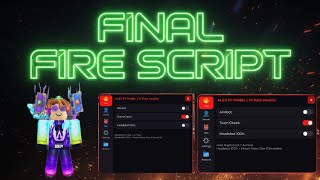 New Final Fire Script 2026 (OP) 💚 ❤️ 