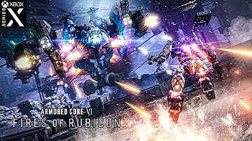 Armored Core VI: Fires Of Rubicon | First Level Boss Gameplay | Xbox Series X