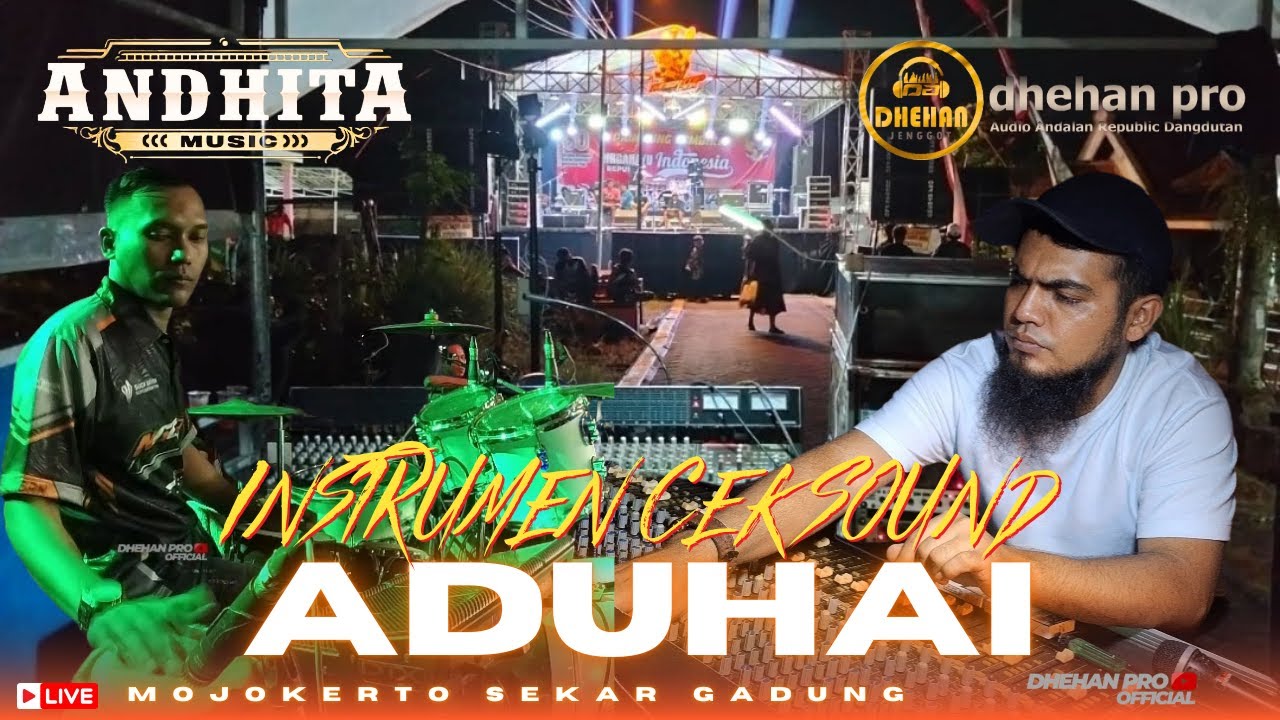 CEK SOUND  ANDHITA MUSIC - ADUHAI -  LIVE MOJOKERTO SEKAR GADUNG