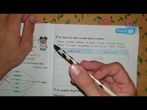 كتاب الانشطة للغة الفرنسية السنة الرابعة ابتدائي الصفحة 8 9 10 11