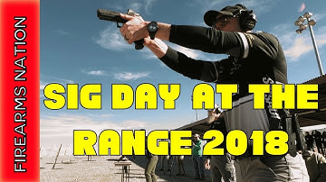 SIG Day at the Range SHOT Show 2018