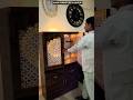Modern LED Mandir Design 😍 | Ghar ke liye Premium Pooja Mandir#shorts #furniture #trending #viral