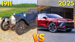 CHEVROLET Evolution (1913–2025) Transformation Through the Ages Chevrolet Car Evolution Transformation 1913 2025