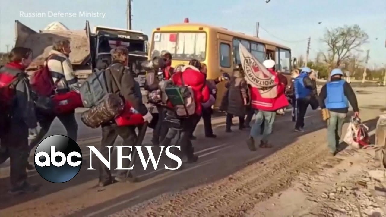 50 civilians released from Mariupol steel plant siege | WNT