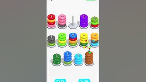 Color Hoop Stack - level 135