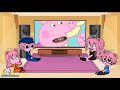 |Gacha Club| 🐷 Roblox Peppa Pig Family Reacts to Funny Piggy Memes Part 3