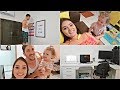 VLOG: Mesa nova, colocando quadros no quarto, nossa noite ♥