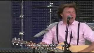 Paul McCartney - I'm Looking Through You (subtitulada en español e inglés) Hard Rock 2010