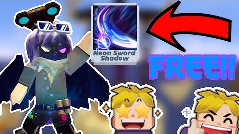 Getting The New Sword Effect ‘Neon Sword Shadow’ 🤩🥶