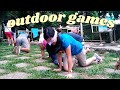 Fun outdoor team building activities  youth group outdoor party games