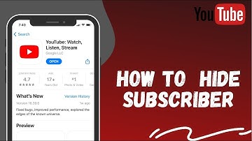 How to Hide YouTube Subscribers on Android Mobile Phone (2022)