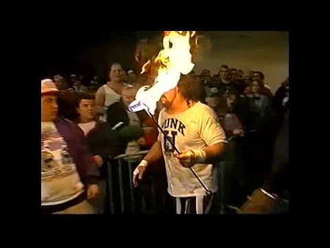 ECW - FULL MATCH - Terry Funk vs Cactus Jack (branding Iron)