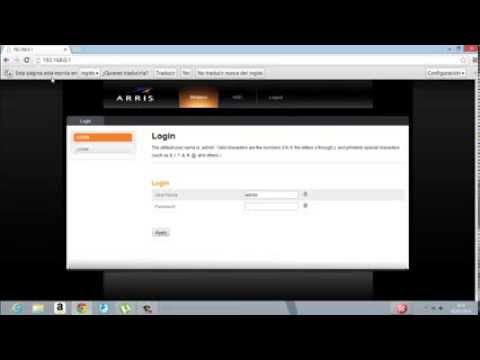 Como Configurar Un Modem Wifi Arris