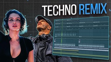 How To Hard Techno Remix In FL Studio⛓