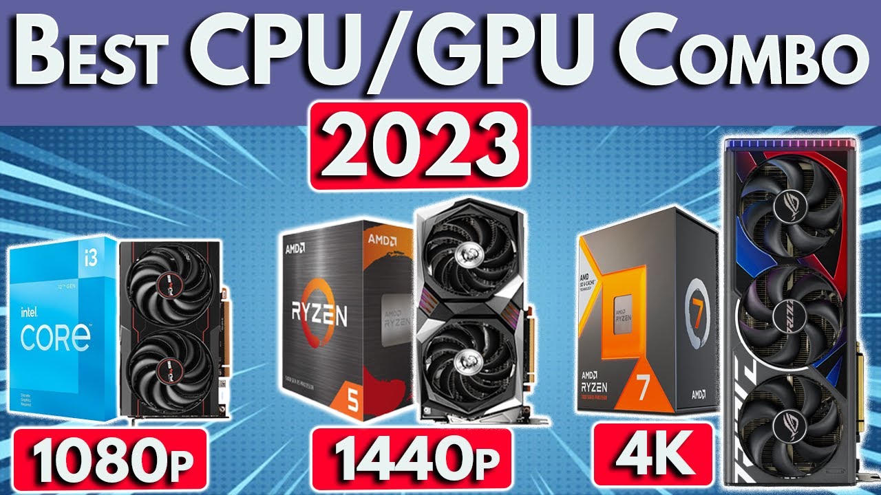🛑STOP🛑 Buying Bad Combos! Best CPU and GPU Combo 2023 - YouTube