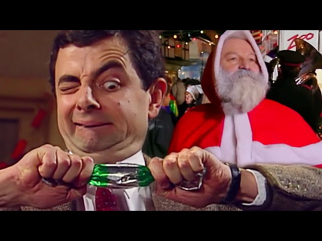 SANTA Beany | Christmas Special | Mr Bean Full Episodes | Mr Bean Official class=
