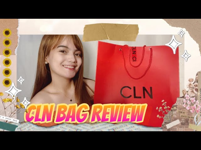 CLN BAG REVIEW  UNBOXING ALYSSA CROSSBODY BAG 