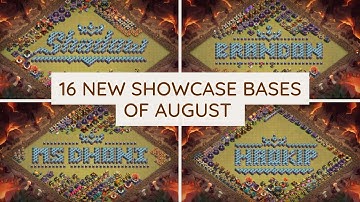 Clash of clan showcase base design// name base // letter design//coc