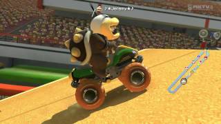 Mario Kart 8 - Link used KOOPAFLING... Its Super Effective!