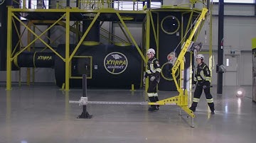 Xtirpa™ – 610mm / 24” davit arm, T stabilizer, universal wall mount adapter and extension