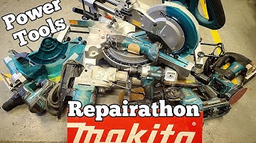 Makita Powertool Repairathon, whole box of makita parts just arrived to fix makita tools