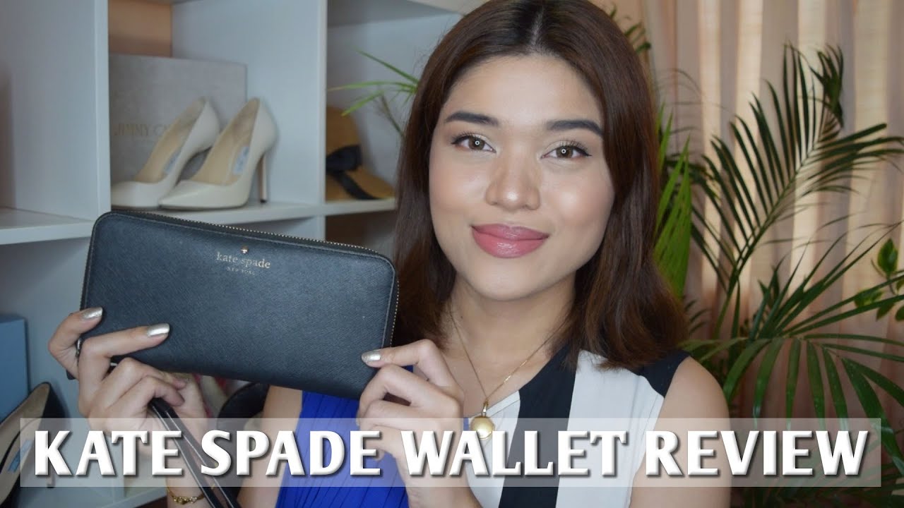 KATE SPADE STACI CONTINENTAL WALLET REVIEW - YouTube