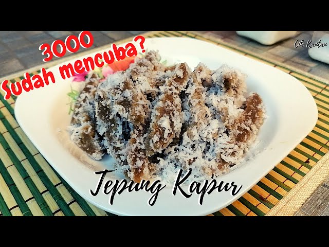 Kuih Tepung Kapur Resepi Lagend Dari Opah Youtube