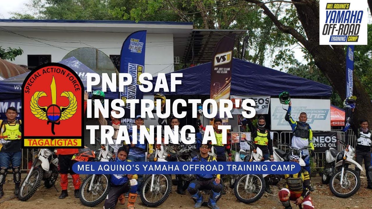PNP SAF Instructor's Training at Mel Aquino's Yamaha Offroad Training