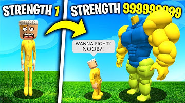 GET +1 STRENGTH EVERY SECOND!