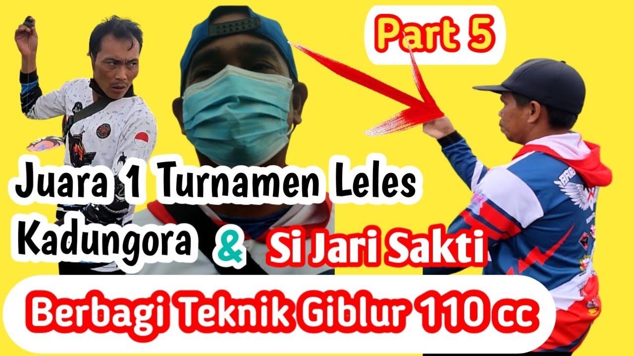 Rahasia❗ Juara 1 Turnamen Layangan 110 cc Leles Kadungora & SiJari Sakti Berbagi Ilmu Teknik Giblur