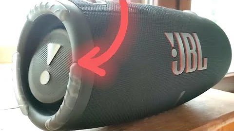 JBL XTREME 3 WARPING AT 60HZ!!! LOW FREQUENCY MODE!!!