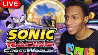 Climbing To Legend Rank Sonic Racing Cross Worlds | Live Stream