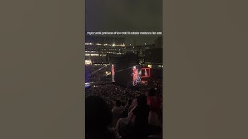 Taylor swift sings all too well in rain #taylorswift #alltoowell10minuteversion #gillette #erastour